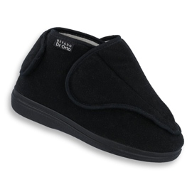 Dr.orto befado pánské boty pro suchý zip pu 163m002 černé černý