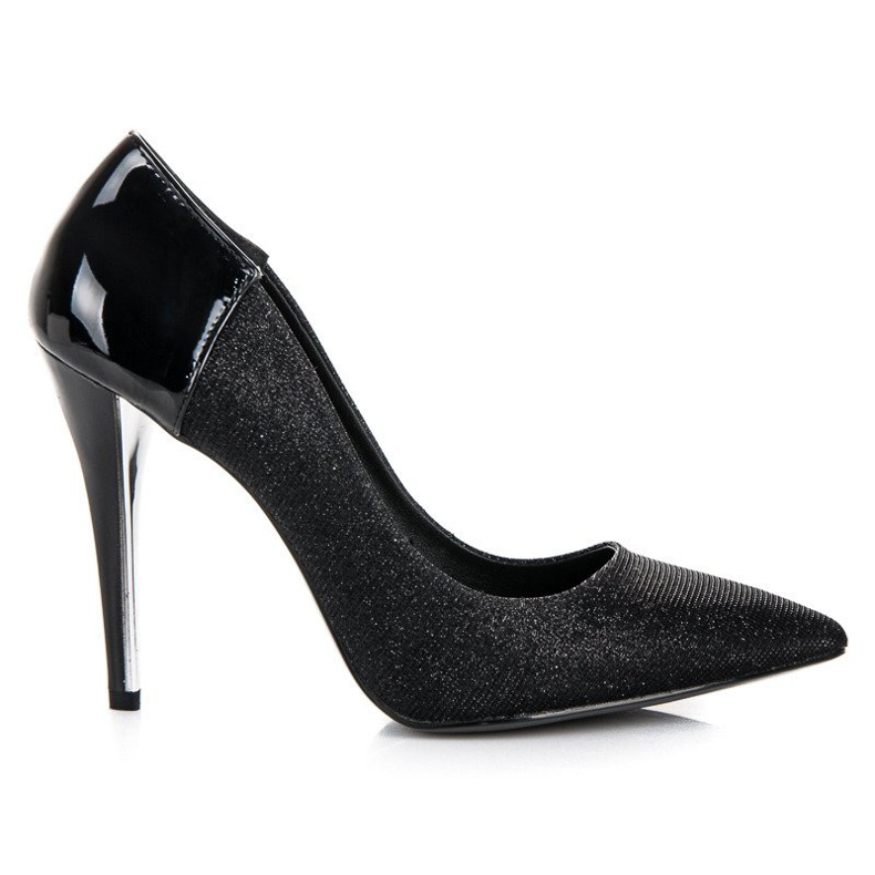 Vinceza Elegantní vincezové podpatky černá