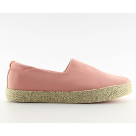 Espadrilky nazouvací růžové k1833801 Rosa růžový