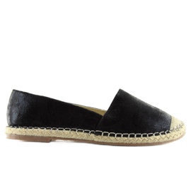 Černé dámské espadrilky LT23K-1 černé černý