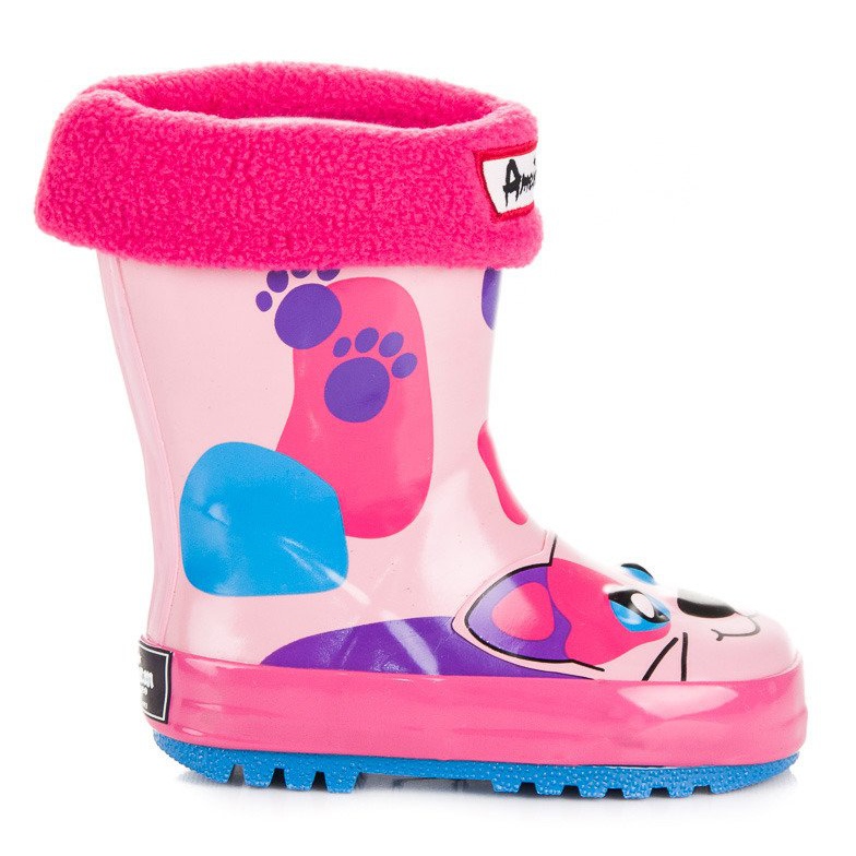 American Club Pink Galoshes s americkou kotletkou růžový