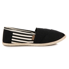 McKey Černé espadrilky černá McKey Černé espadrilky černá