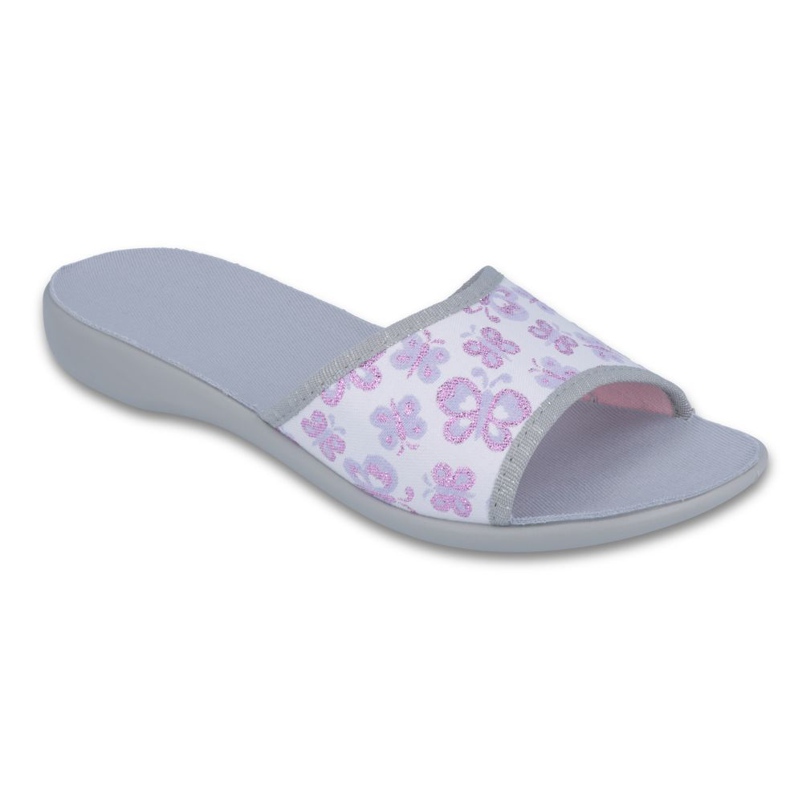 Dámské boty Befado pu 300D041 šedá růžový