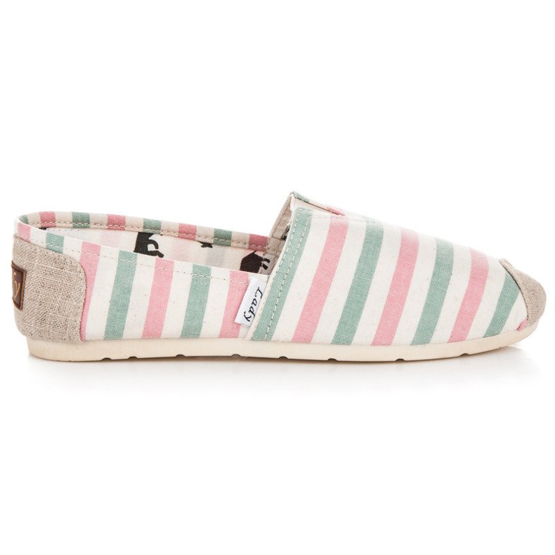 L. Day Žebrované espadrilky hnědý L. Day Žebrované espadrilky hnědý