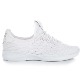 Bílé nazouvací tenisky bílý Bílé nazouvací tenisky bílý