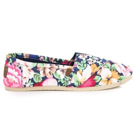 McKey Lehké espadrilky s květinami vícebarevný McKey Lehké espadrilky s květinami vícebarevný