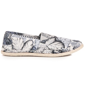 McKey Pohodlné šedé espadrilky šedá