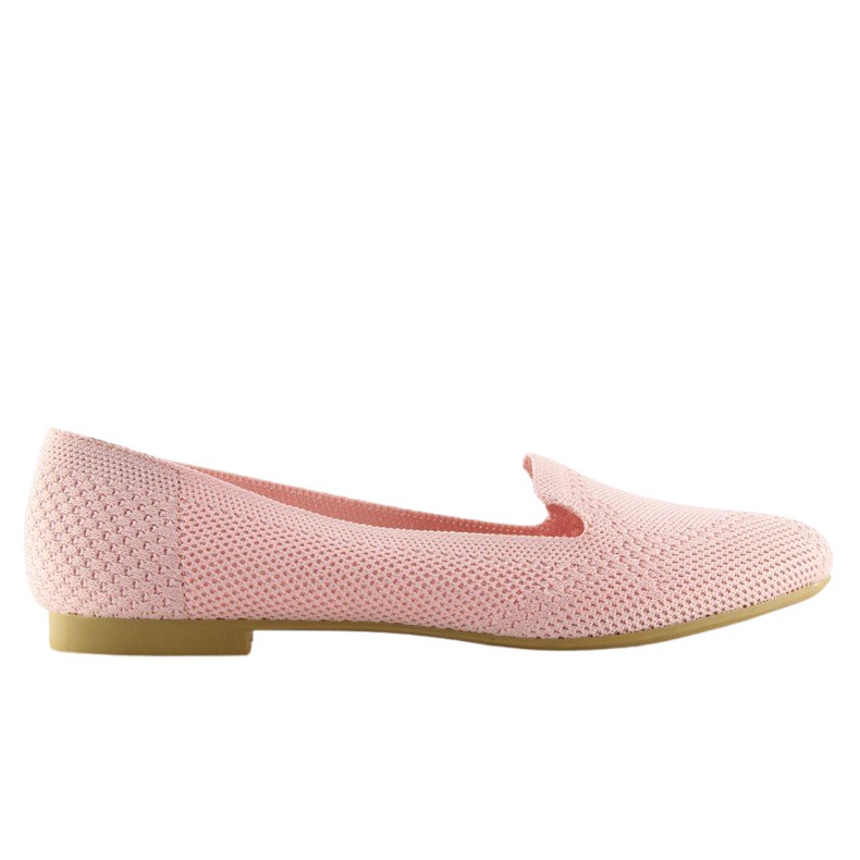Růžové lordsy baleríny 6080 Pink růžový
