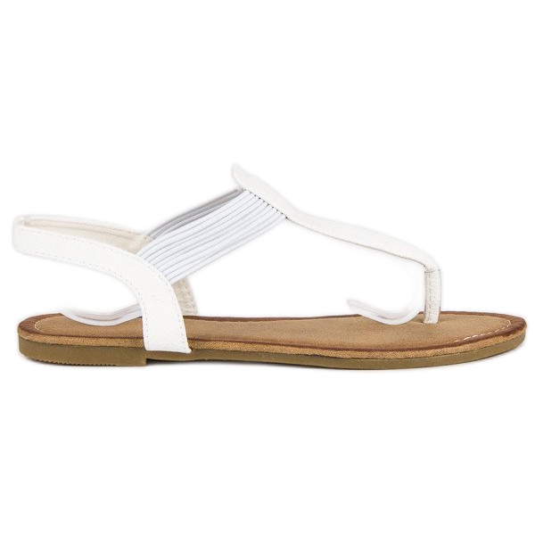 Comer Žabky s gumičkou bílý