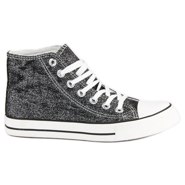 Dámské vysoké tenisky šedá