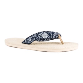 Ax Boxing Žabky Espadrilky bílý námořnická modř