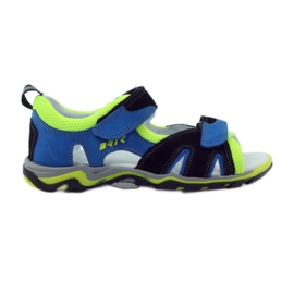 Tuřínové sandály Bartek 19187 vícebarevný modrý černý