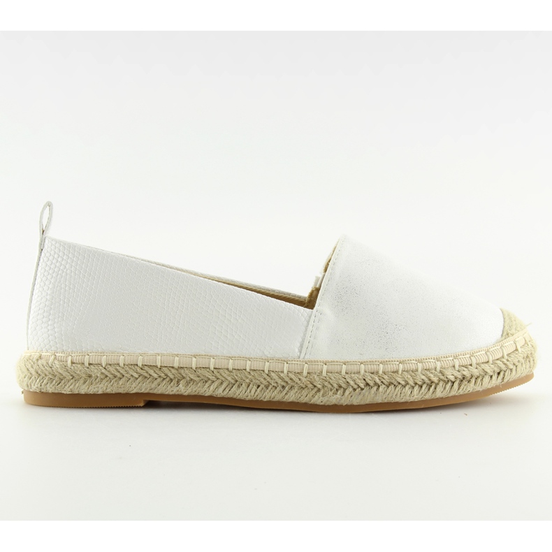 Bílé dámské espadrilky FF088 bílé bílý