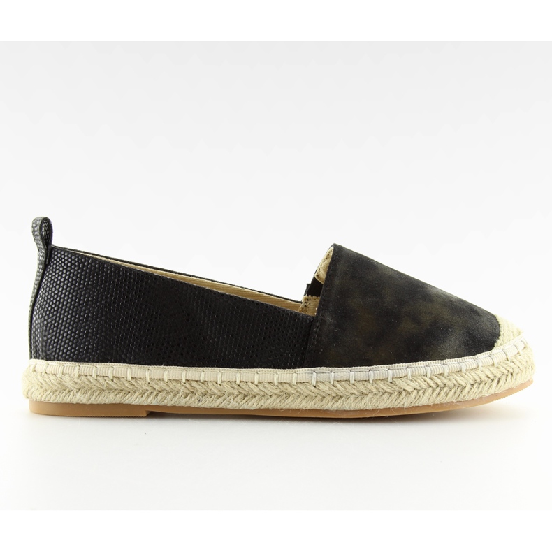Černé dámské espadrilky FF088 Black černá