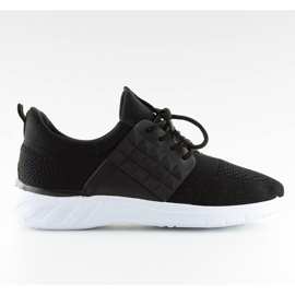 Černé sportovní boty pro ženy C928-38 Black černá Černé sportovní boty pro ženy C928-38 Black černá