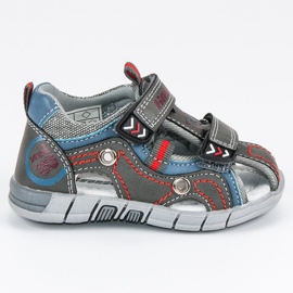 Hasby Vestavěné dětské sandály šedá