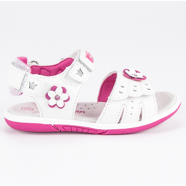 American Club Sandály americké dívky bílý