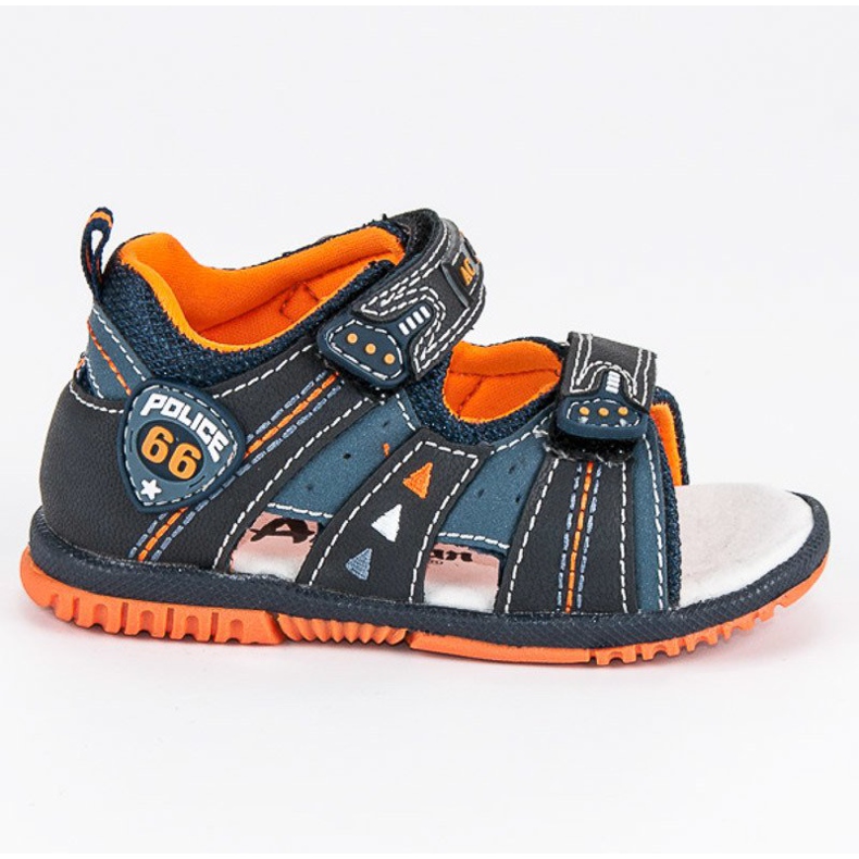 American Club Americké sportovní sandály modrý