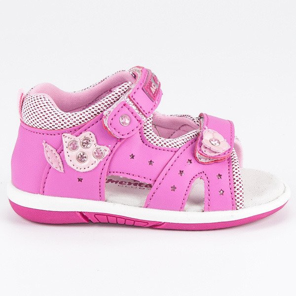 American Club Sandály americké dívky růžový