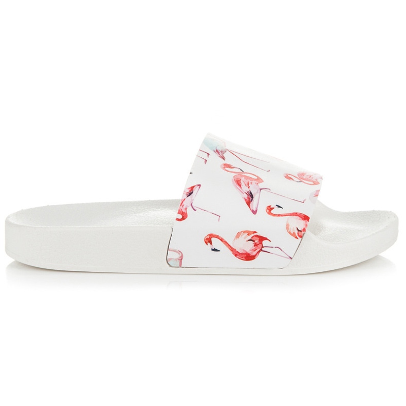 Vices Pantofle Flamingo bílý
