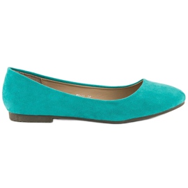 Claudia Dámské jarní baleríny zelená
