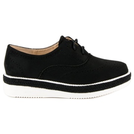 Erynn Krajkové semišové boty černá