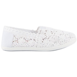 Marquiz Bílé krajkové tenisky bílý Marquiz Bílé krajkové tenisky bílý