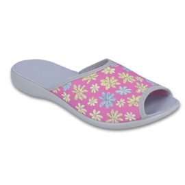 Dámské boty Befado pu c 254D091 modrý žluť růžový