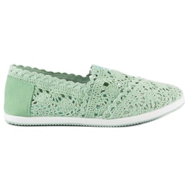 Marquiz Mátové krajkové tenisky zelená Marquiz Mátové krajkové tenisky zelená