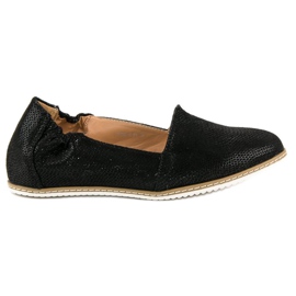 Filippo Černá Baletka Se Vzorem černý