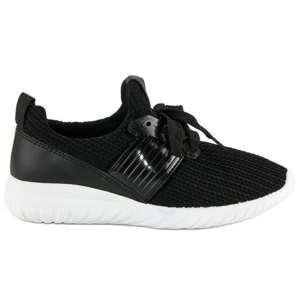 Textilní sportovní obuv černá Textilní sportovní obuv černá