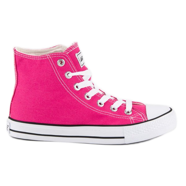 Andy Z Klasické tenisky nad kotník růžový