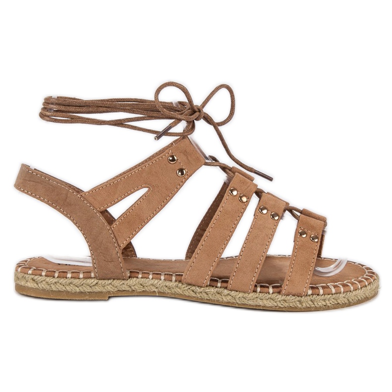 Vices Ploché Římany S Vazbou hnědý