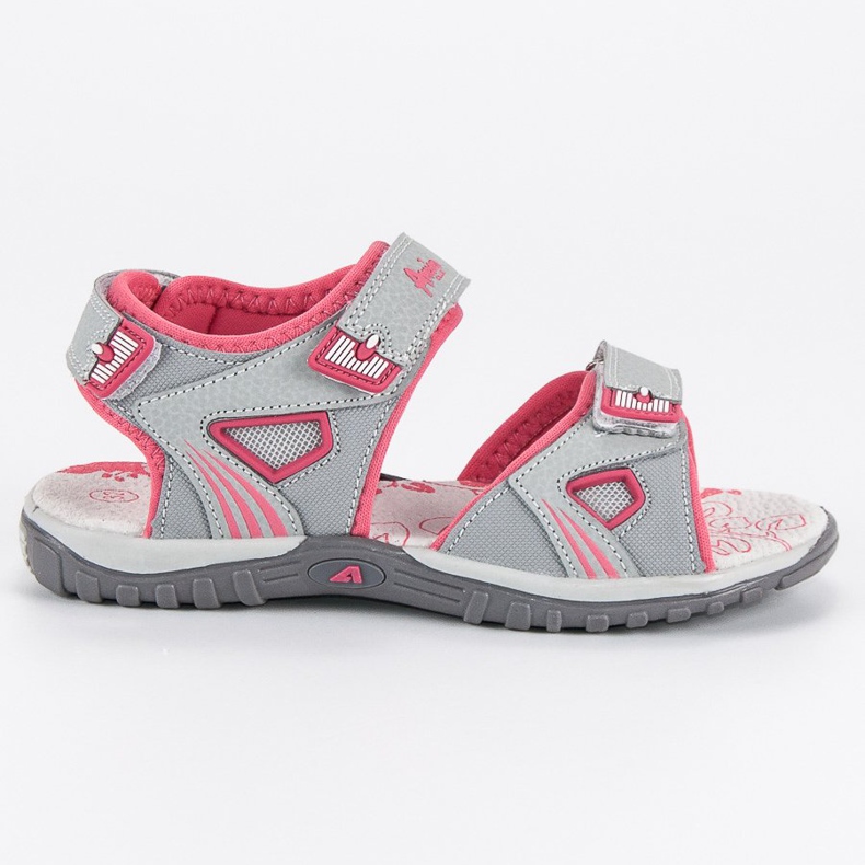 American Club Sandály americké šedá