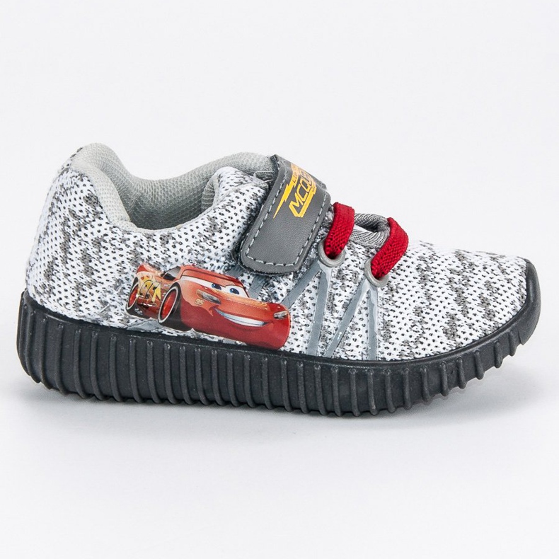 Tenisky na suchý zip šedá