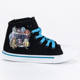 Monster High Sneakers černý modrý