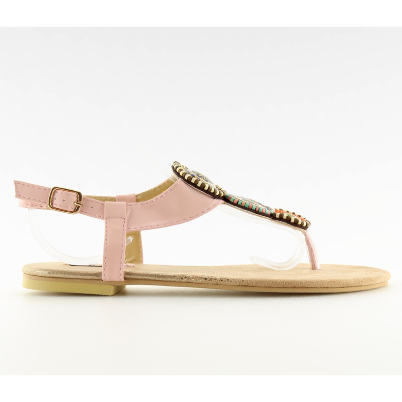 Růžové 4111 Růžové žabky růžový