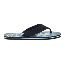 American Club Americké pánské žabky SURF černý