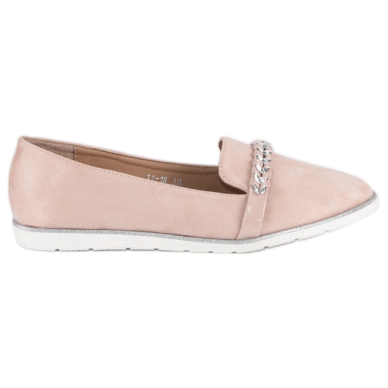 Super Me Béžové semišové lordy béžový