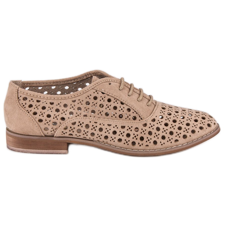 Corina Prolamované boty se zavazováním šedá