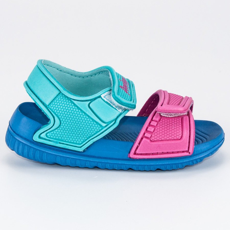 American Club Sandály na suchý zip vícebarevný