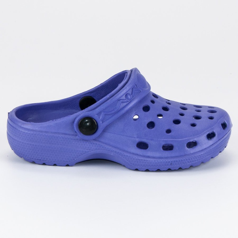 Fialové gumové žabky fialový