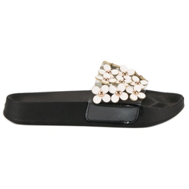 Vices Stylové dámské pantofle vice bílý Vices Stylové dámské pantofle vice bílý