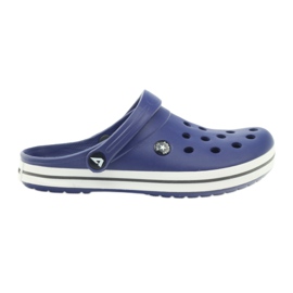 American Club Crocs dřeváky pantofle tmavě modré sandály námořnická modř