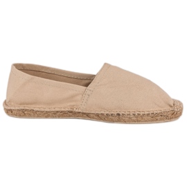 Béžové espadrilky béžový