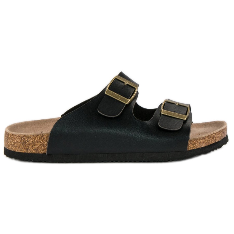 American Club Černé americké pantofle černá