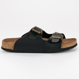 American Club Pohodlné pánské americké pantofle černá