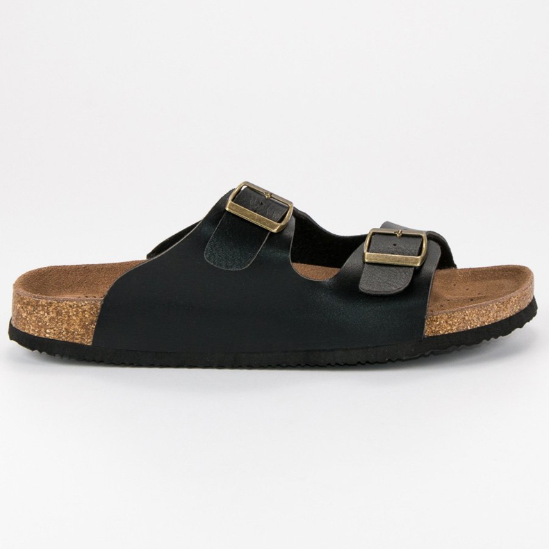 American Club Pohodlné pánské americké pantofle černá