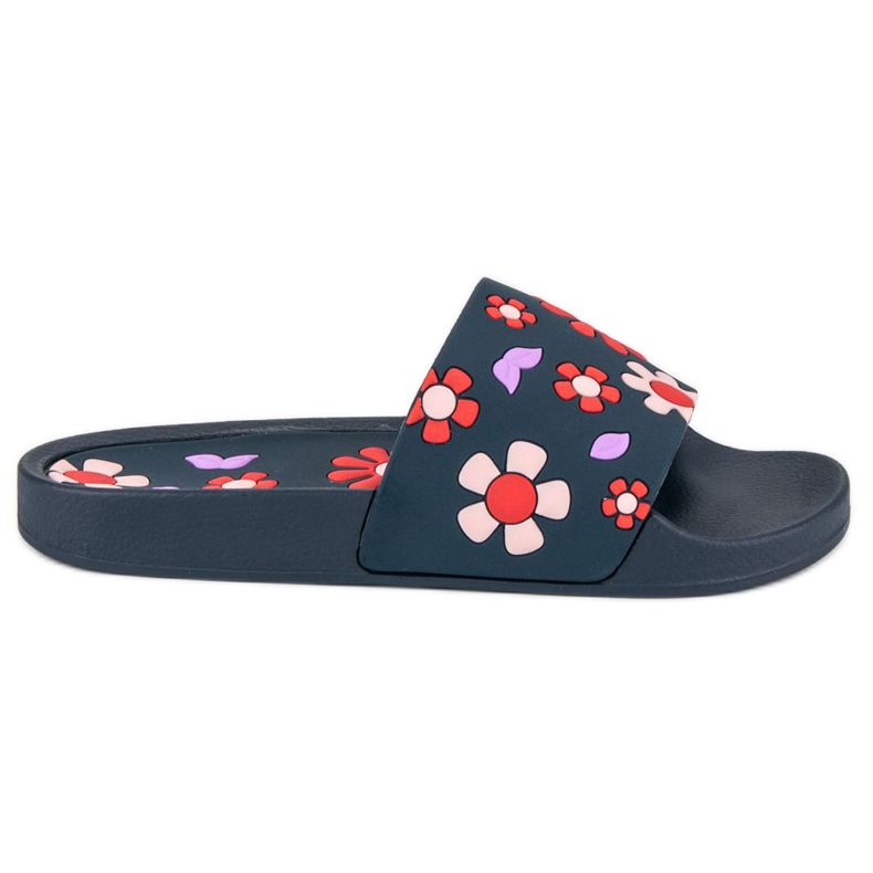 Vices Květinové pantofle svěráky modrý Vices Květinové pantofle svěráky modrý