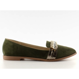 Elegantní lordi s kubickými zirkony JH20P Green zelený